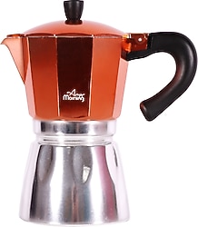 Any Morning Hes-6 Bakır 240 ml Alüminyum Moka Pot