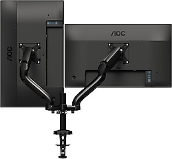 AOC AD110D0 13-32 inç İki Kollu Monitör Standı