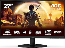 AOC AGON C27G42E 27" 0.5 ms Full HD Curved 180 Hz Oyuncu Monitörü