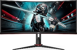 AOC CU34G2/BK 34" 1 ms WQHD 100 Hz Oyuncu Monitörü