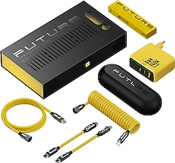 Aohi The Future Creative Power 8in1 140 W Type-C Kablolu Hızlı Şarj Aleti