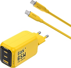 Aohi Youth 65 W Type-C 140 W Kablolu Şarj Adaptörü