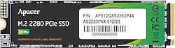 Apacer AP512GAS2280P4X-1 PCI-Express 3.0 512 GB M.2 SSD