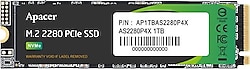 Apacer AS2280P4X AP1TBAS2280P4X-1 PCI-Express 3.0 1 TB M.2 SSD