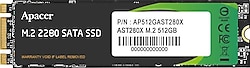 Apacer AST280X AP512GAST280X-1 SATA 3.0 512 GB M.2 SSD