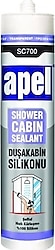 Apel 320 gr Şeffaf Duşakabin Silikonu