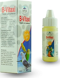 Apex B -Vitaxi 30 ml Tüy Dökümü