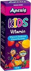 Apexis Kids Sambucus Şurup 150 ml