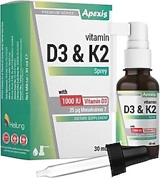 Apexis Vitamin D3 K2 20 ml