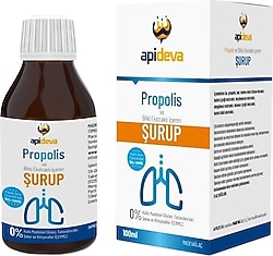 Apideva Propolis ve Bitki Ekstratı İçeren Şurup 100 ml