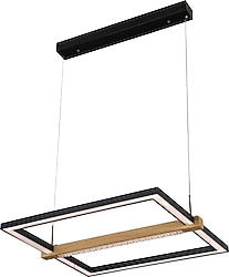 Apliqa April 3 Renk Kare Modern Sarkıt LED Avize