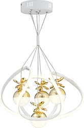 Apliqa Balca 4'lü 3 Renk Modern LED Avize