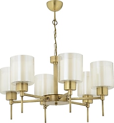 Apliqa Goldie 6'lı Eskitme Modern Avize