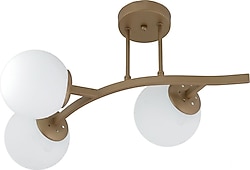 Apliqa İzem 3'lü Eskitme Plafonyer Modern Avize