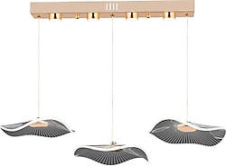 Apliqa Jolie 3 Renk 3'lü Kristal Modern Sarkıt LED Avize