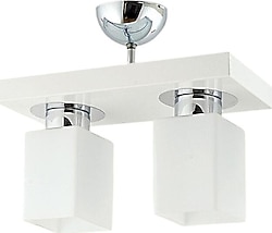 Apliqa Kare 2'li Modern Plafonyer Avize