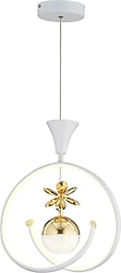 Apliqa Mengü Gold 3 Renk Modern LED Avize