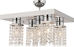 Apliqa Peter 5'li Kristal Taşlı Modern Salon Avize