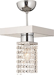 Apliqa Peter Tekli Kristal Taşlı Modern Salon Avize