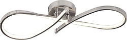 Apliqa Vetto Krom 3 Renk Modern Plafonyer LED Avize