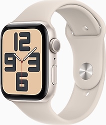 Apple Watch SE 2 2023 GPS 40mm Yıldız Işığı Alüminyum Kasa ve Spor