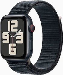 Apple Watch SE 2 2023 GPS + Cellular 44mm Spor Loop Kordon Akıllı Saat