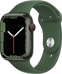 Apple Watch Series 7 GPS + Cellular 45mm Yeşil Alüminyum Kasa ve Spor Kordon Akıllı Saat