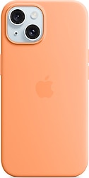 iPhone 15 MagSafe Özellikli Silikon Turuncu Sorbe Kılıf MT0W3ZM/A
