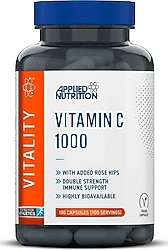Applied Nutrition Vitamin C Rose Hips Ascorbic Acid 1000 mg 100 Kapsül