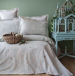 Apricitas Home Elysian Adaçayı Çift Kişilik Nevresim Takımı