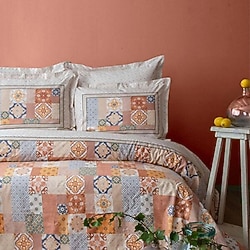 Apricitas Home Maude Terracotta Çift Kişilik Nevresim Takımı
