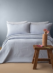 Apricitas Home Savoy Indigo Çift Kişilik Yatak Örtüsü Takımı