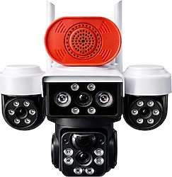 Apronx APX-WP296 Speed Dome 9 MP Solar Gece Görüşlü Güvenlik Kamerası
