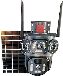 Apronx APX-WSP344 Speed Dome 6 MP Solar Wi-Fi Güvenlik Kamerası