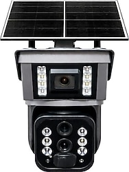 Apronx APX-WSP368OZ 9 MP Solar Güneş Enerjili Gece Görüşlü Güvenlik Kamerası