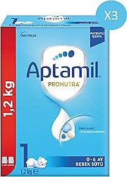 Aptamil 1 Bebek Sütü 1200 gr 3 Adet