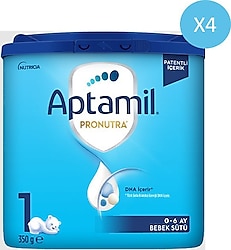 Aptamil 1 Bebek Sütü 350 gr 4 Adet