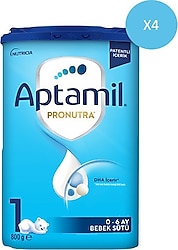 Aptamil 1 Bebek Sütü 800 gr 4 Adet