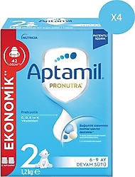 Aptamil 2 Devam Sütü 1200 gr 4 Adet