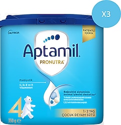 Aptamil 4 Çocuk Devam Sütü 350 gr 3 Adet
