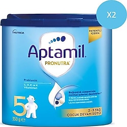 Aptamil 5 Çocuk Devam Sütü 350 gr 2 Adet