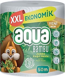 Aqua Bambu 3 Katlı Jumbo XXL Kağıt Havlu