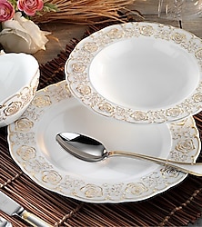 Ar-Yıldız AR-60005 84 Parça 12 Kişilik Yemek Takımı