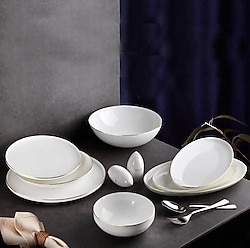 Aryıldız Bone 34002 54 Parça 12 Kişilik Yemek Takımı