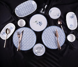 Aryıldız Lucia Blue 32 Parça 6 Kişilik Kahvaltı Takımı