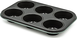 Aryıldız Mint Yeşili 6'lı Muffin Kalıbı