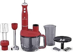 Aryıldız Multi Functional 1500 W Kırmızı Mutfak Robotu