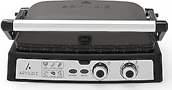 Aryıldız Multi Grill 2000 W Antrasit Tost Makinesi