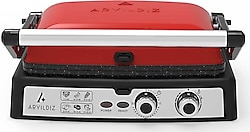 Aryıldız Multi Grill 2000 W Kırmızı Tost Makinesi