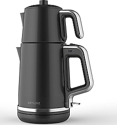 Aryıldız Tea Style 2000 W Antrasit Çay Makinesi